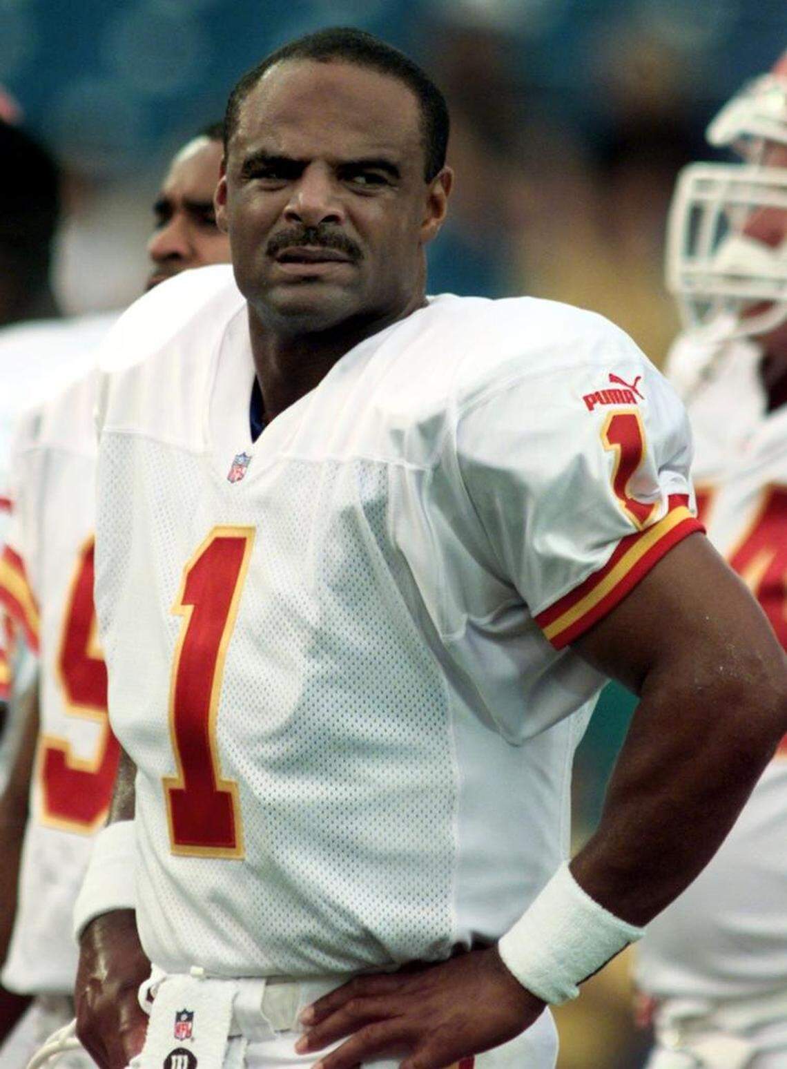 Warren Moon played for the Chiefs in 1999 and 2000.