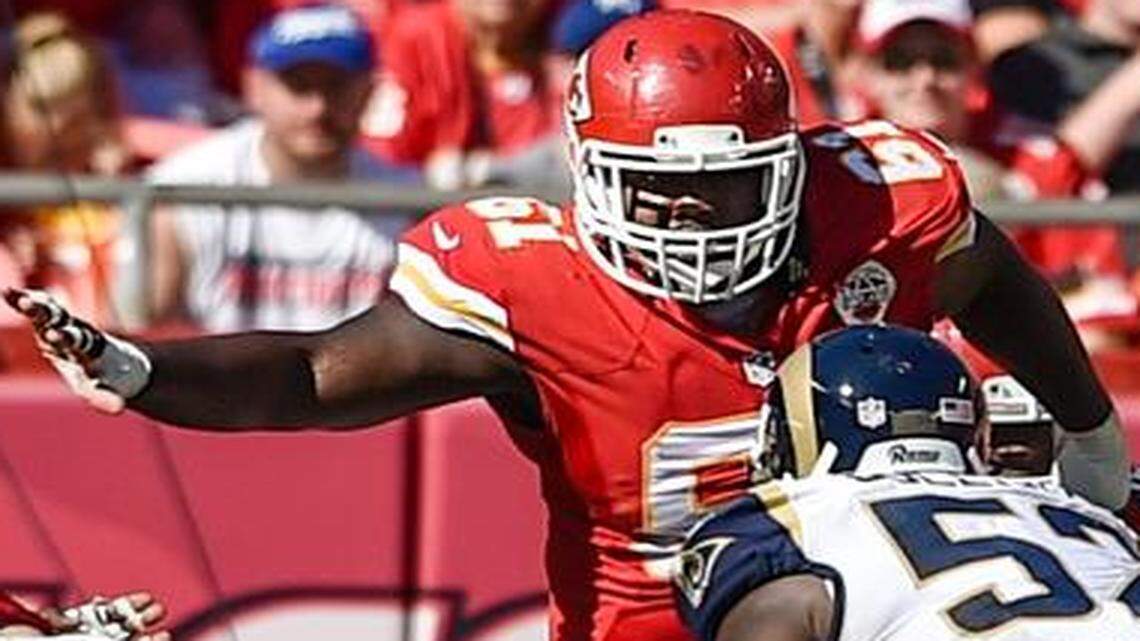 
Just two years after suffering a serious leg injury, Rodney Hudson (61), Kansas City’s fourth-year center, is finally back to normal.

