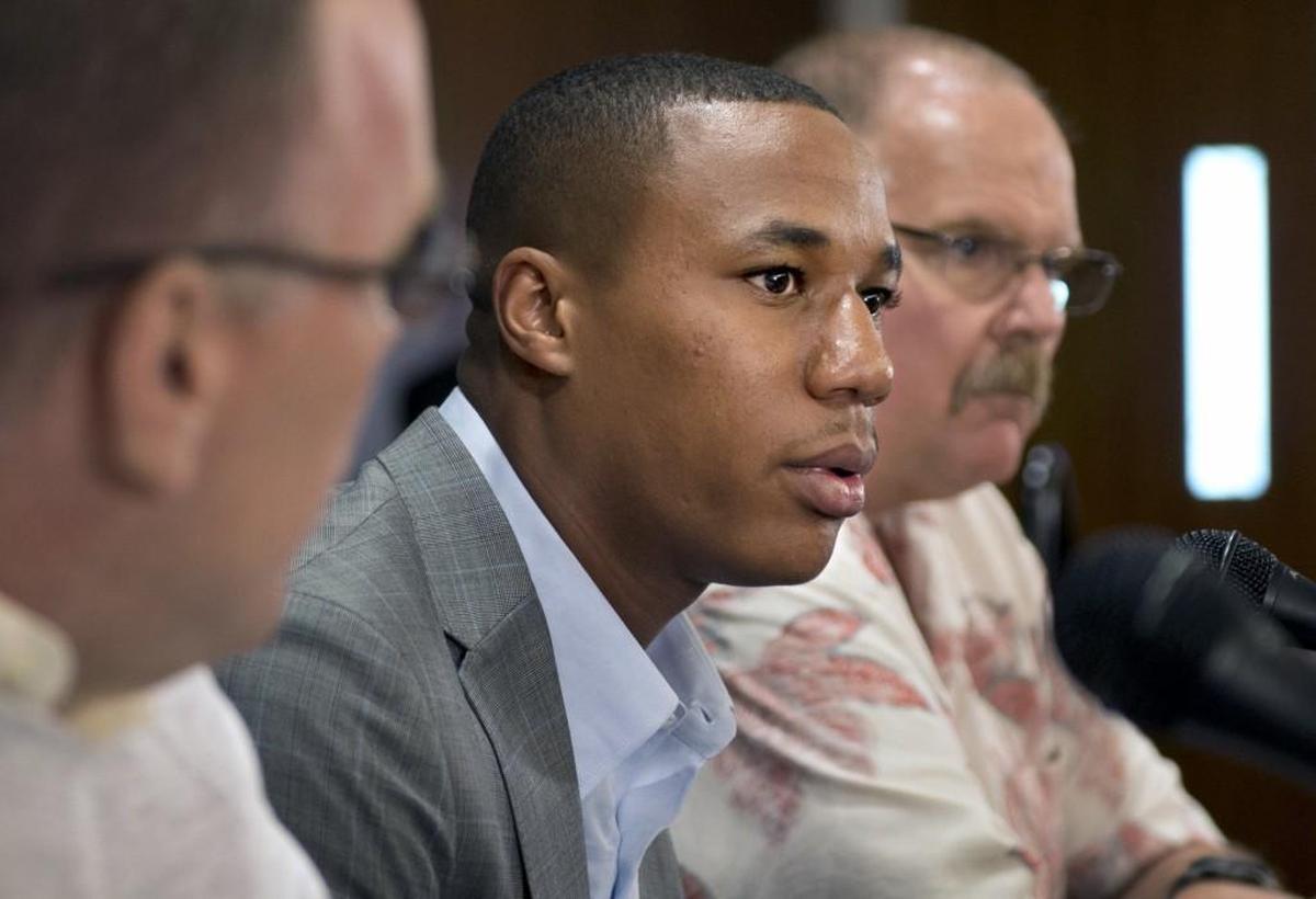 The Chiefs did their due diligence before making Peters their first-round draft pick in May 2015.
