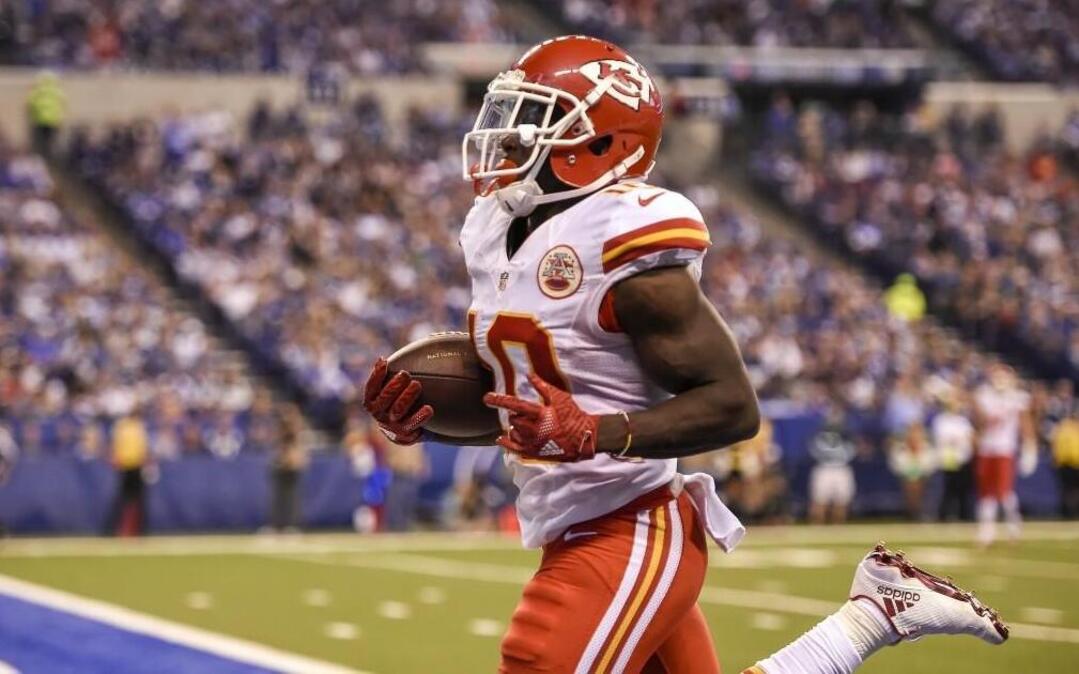 Kansas City Chiefs wide receiver Tyreek Hill.