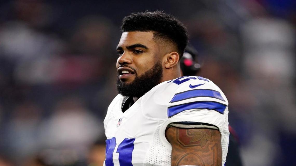 Dallas running back Ezekiel Elliott was chosen NFC offensive player of the year by the NFL 101 Awards voters.