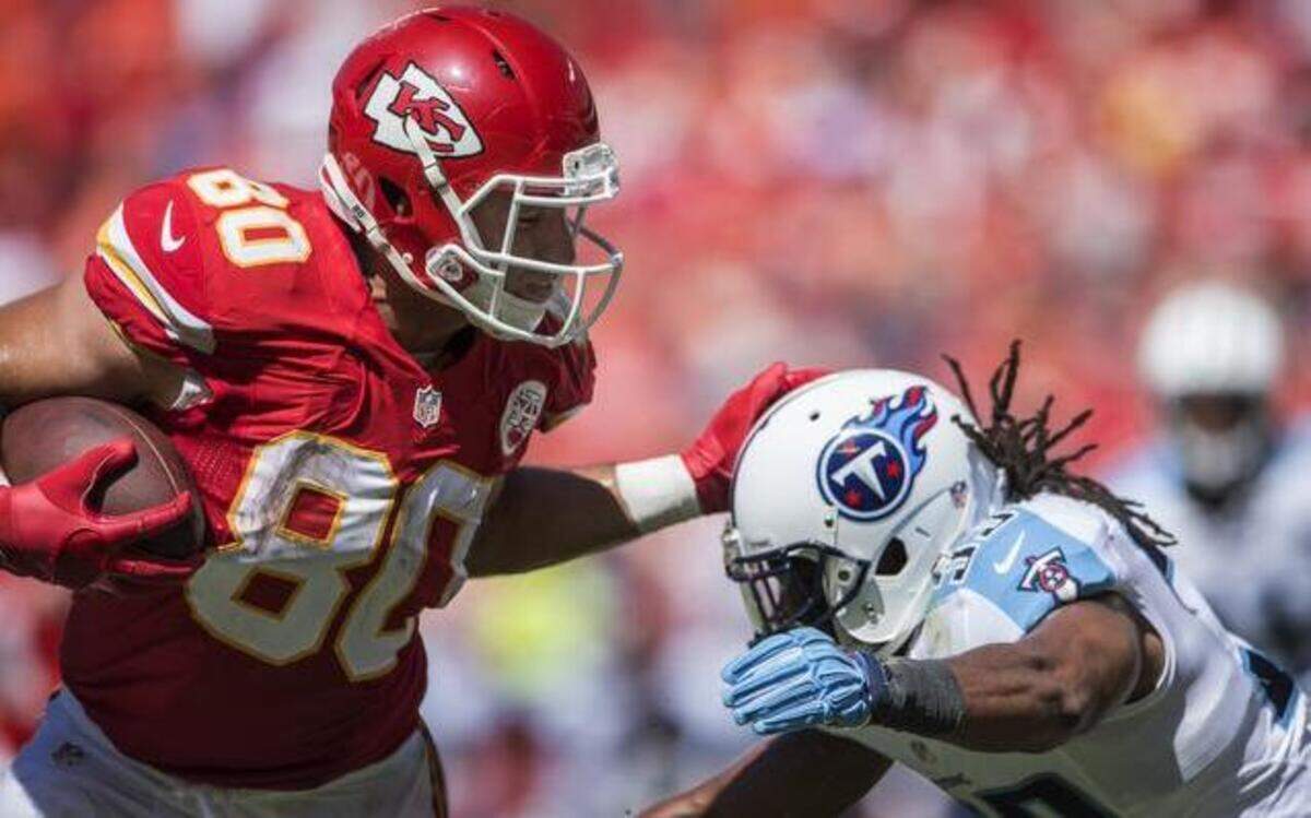 
Kansas City Chiefs tight end Anthony Fasano.
