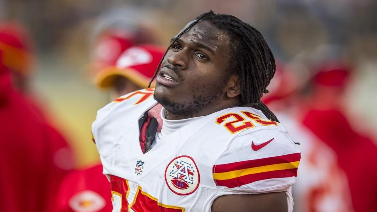 Chiefs running back Jamaal Charles |