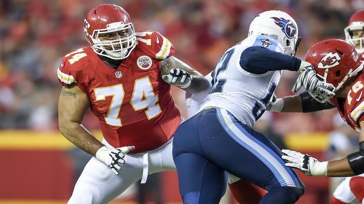 The Chiefs released guard Paul Fanaika (74) on Tuesday in a cost-cutting maneuver.