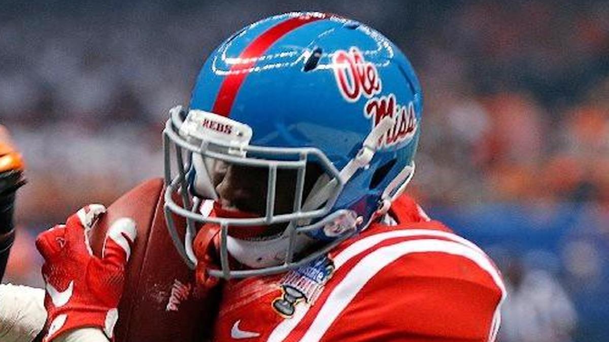 Mississippi wide receiver Laquon Treadwell (right) caught 82 passes for 1,153 yards and 11 touchdowns last season.