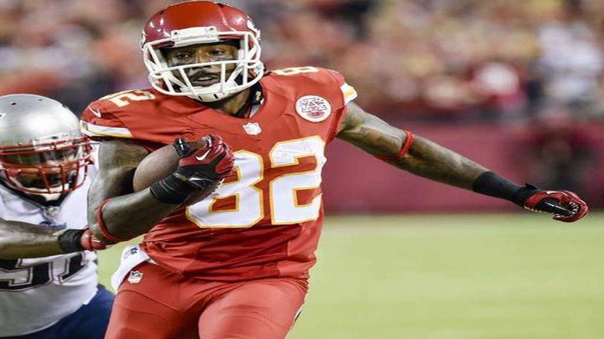 
The Chiefs could probably use some help at wide receiver since Dwayne Bowe (right) and the other receivers failed to catch a touchdown pass this season. 
