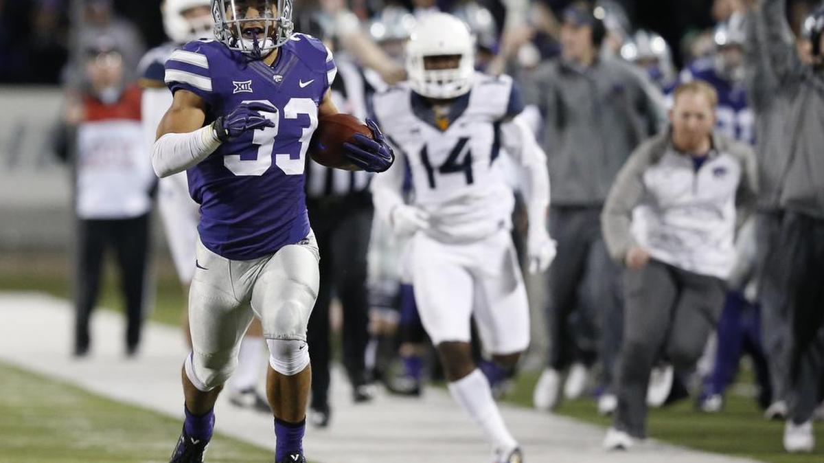 Kansas State’s Morgan Burns returned 34 kicks for a 33.5-yard average and four touchdowns in 2015.