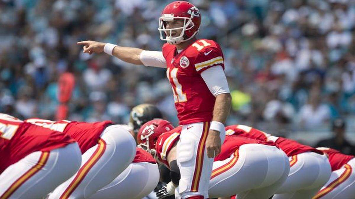 
Kansas City Chiefs quarterback Alex Smith.
