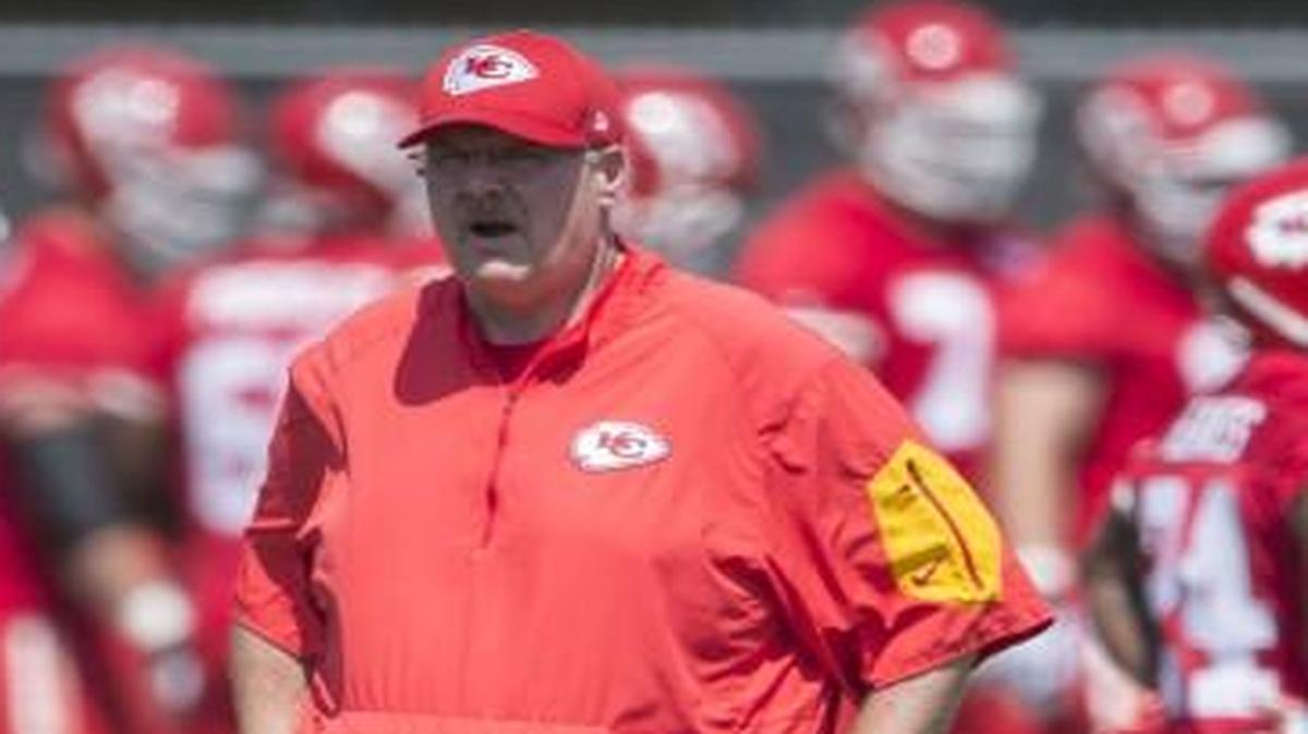 Kansas City Chiefs head coach Andy Reid.