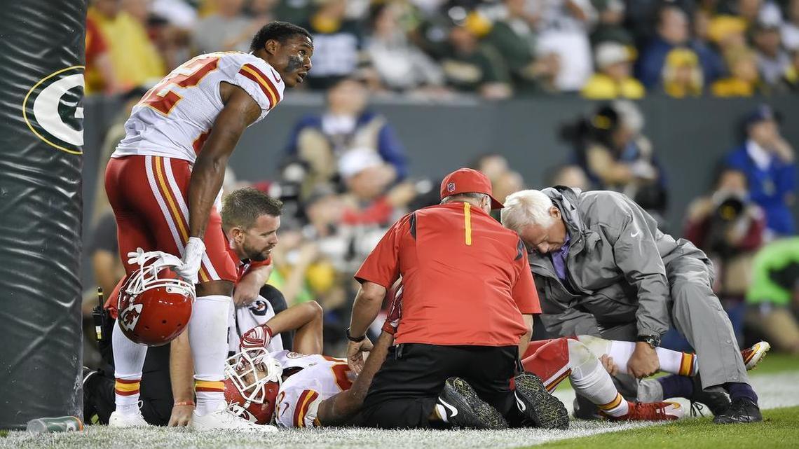 
Phillip Gaines tore his left ACL Monday night at Green Bay and will undergo surgery.
