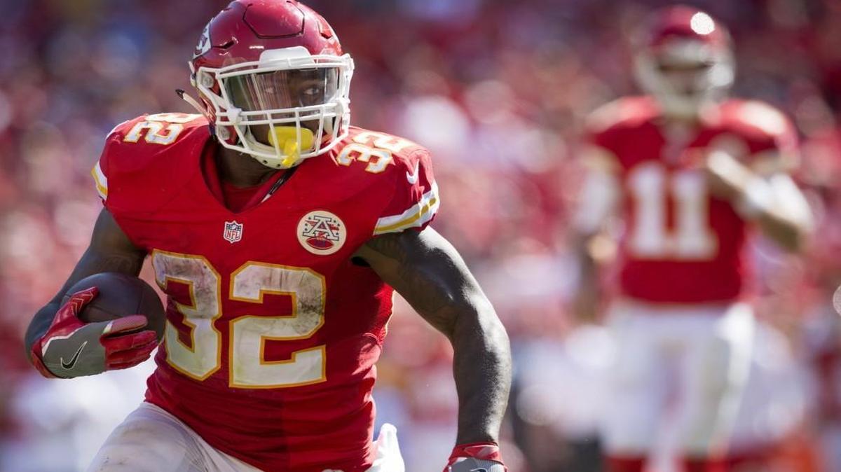 Kansas City Chiefs running back Spencer Ware.