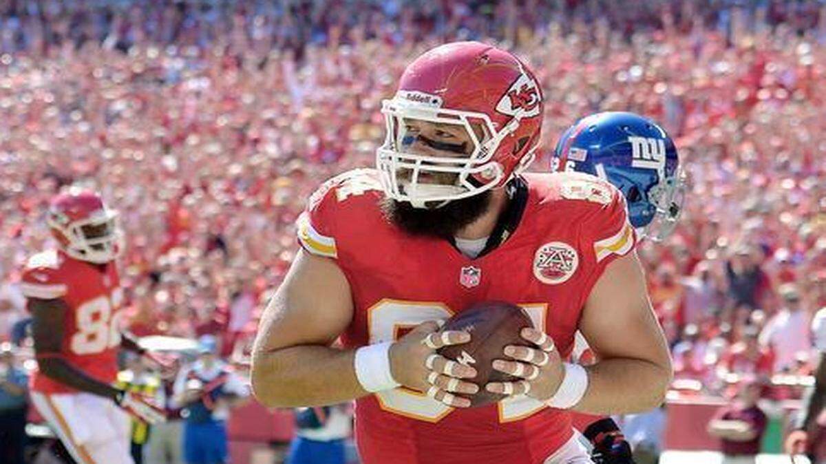 
Less than a year after Kansas City Chiefs tight end Sean McGrath caught this touchdown pass in September 2013, McGrath made the decision to walk away from football.
