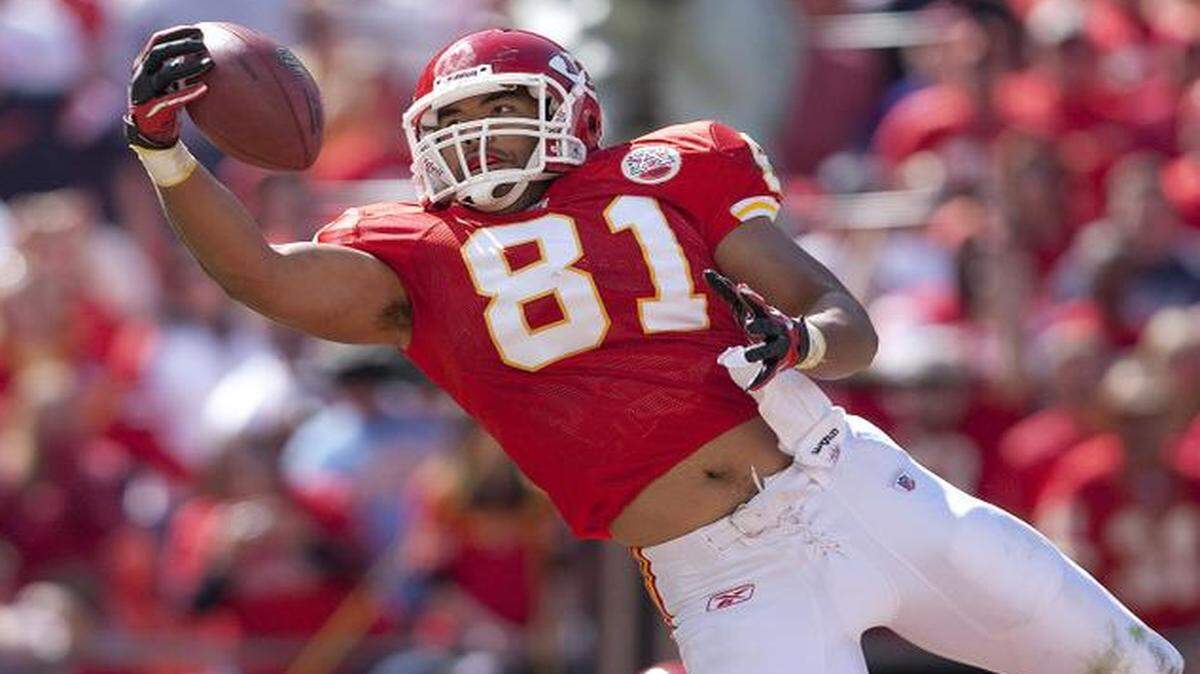 
Former Chiefs tight end Tony Moeaki.
