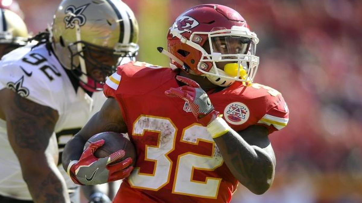 Kansas City Chiefs running back Spencer Ware.