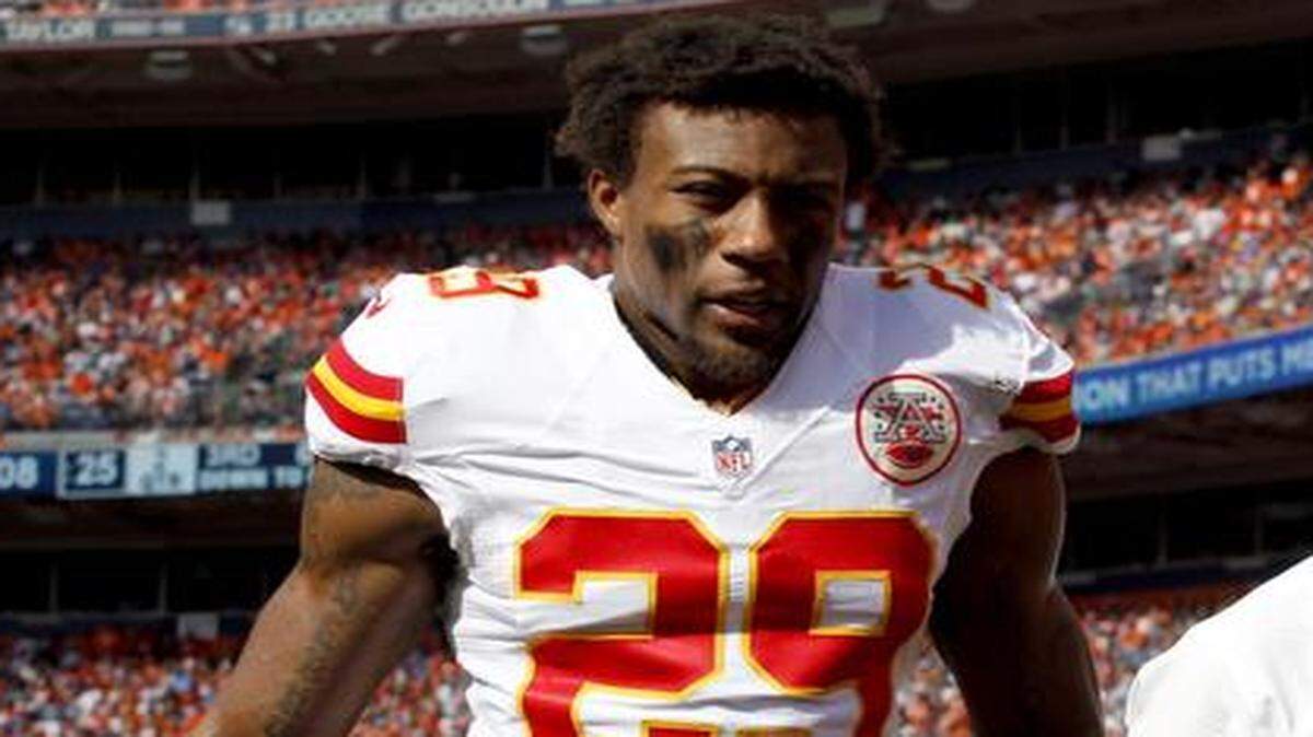 
Kansas City Chiefs strong safety Eric Berry walked off the field during the second half of a game at Denver on Sept. 14.

