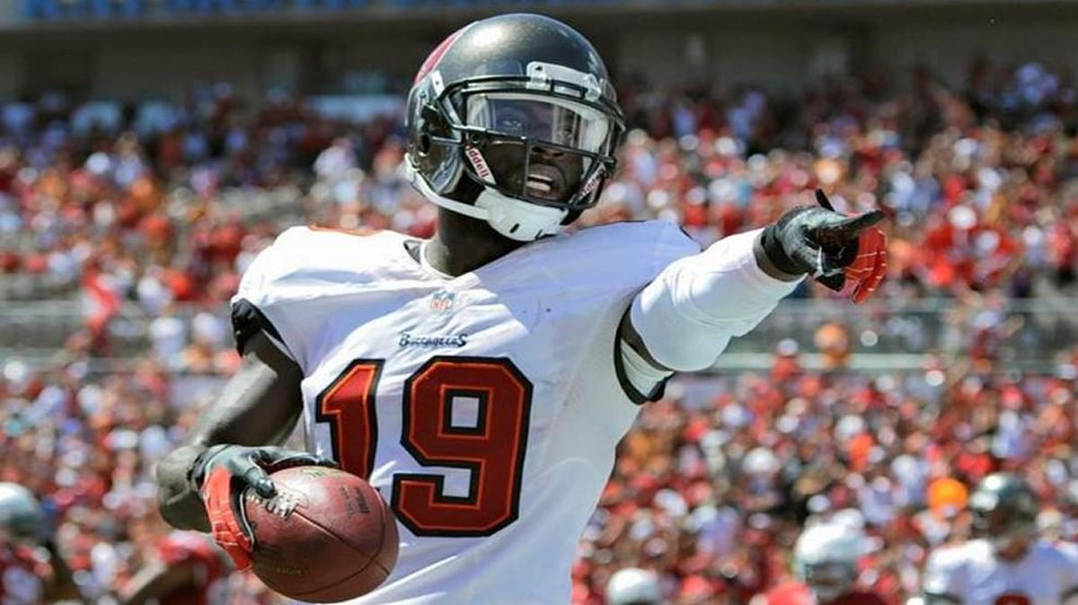 Mike Williams with the Tampa Bay Buccaneers.