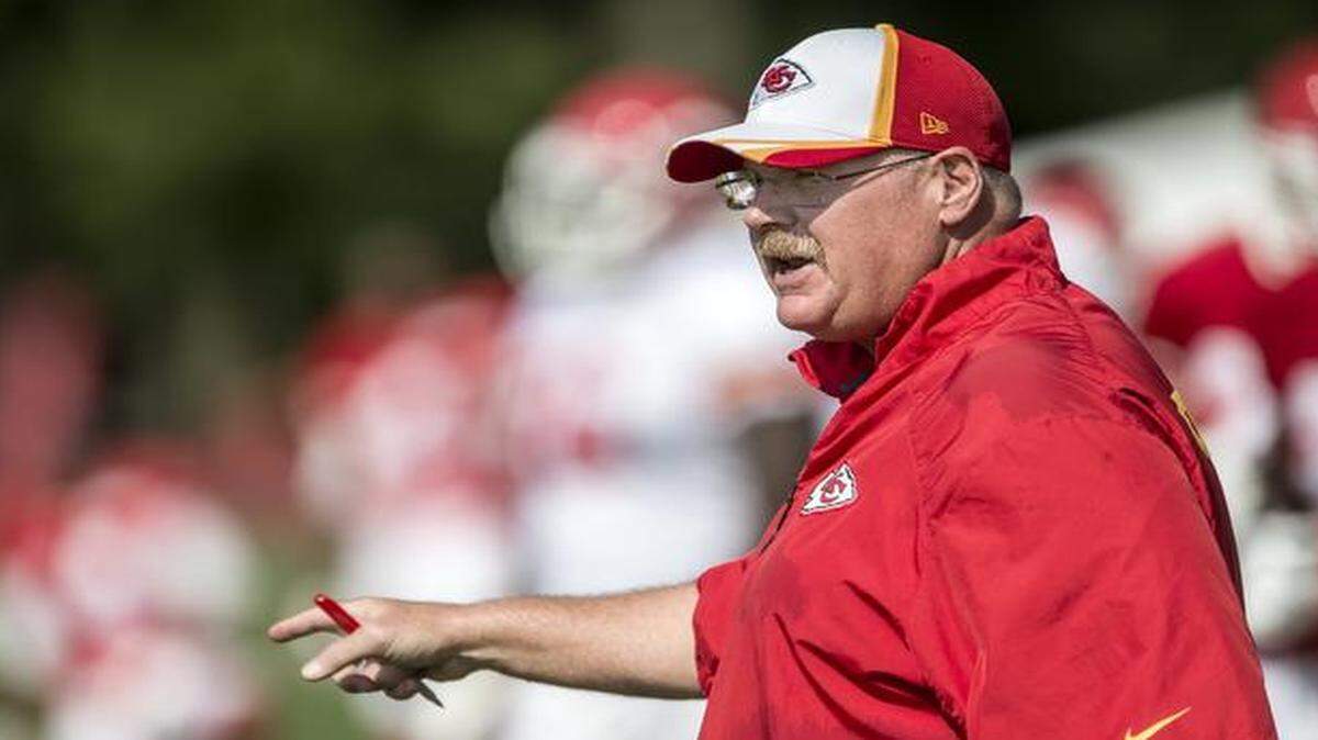 
Kansas City Chiefs head coach Andy Reid.
