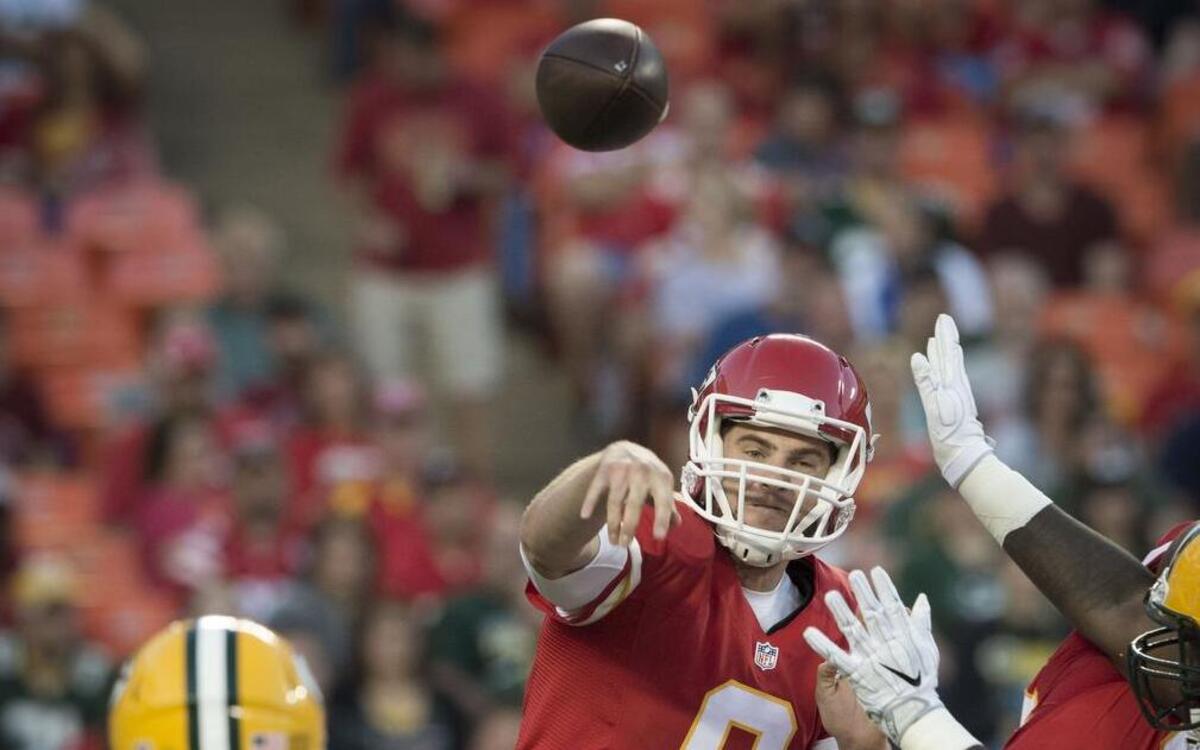 Tyler Bray will have to hold off first-round draft pick Patrick Mahomes II for the Chiefs’ backup quarterback job.