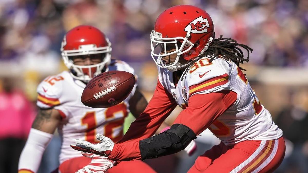Kansas City Chiefs cornerback Jamell Fleming downed a punt against the Vikings last October. The team now plans to train him as a safety, as well.