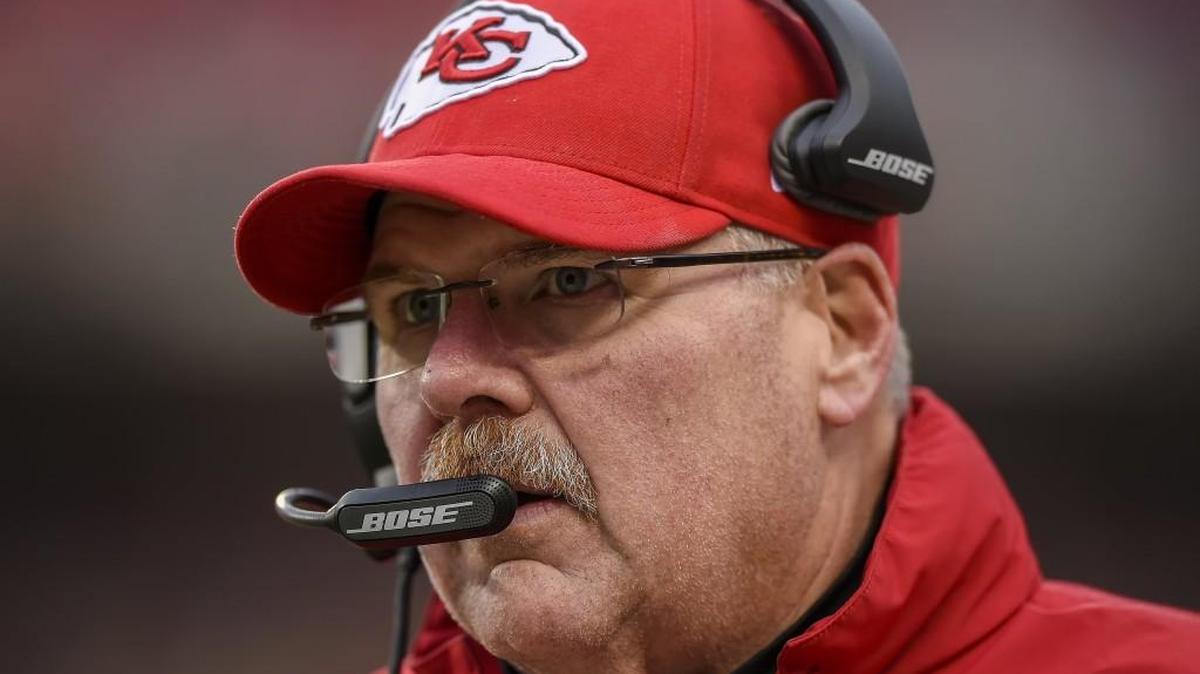 Chiefs head coach Andy Reid