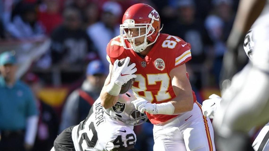 Tight end Travis Kelce will be among the Chiefs’ delegation to the Pro Bowl next month in Florida.