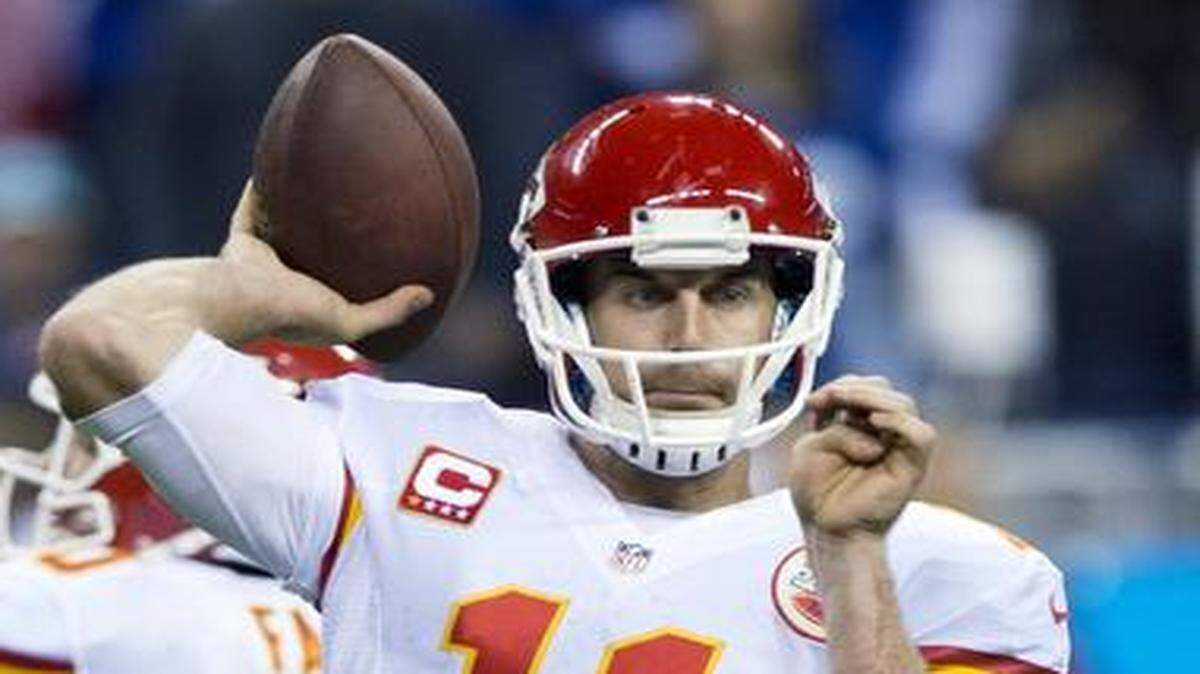 
Kansas City Chiefs quarterback Alex Smith 
