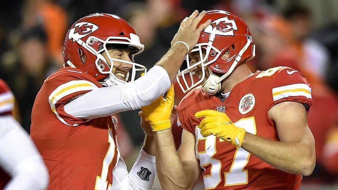 Travis Kelce and Alex Smith are competing together again (just not in football)