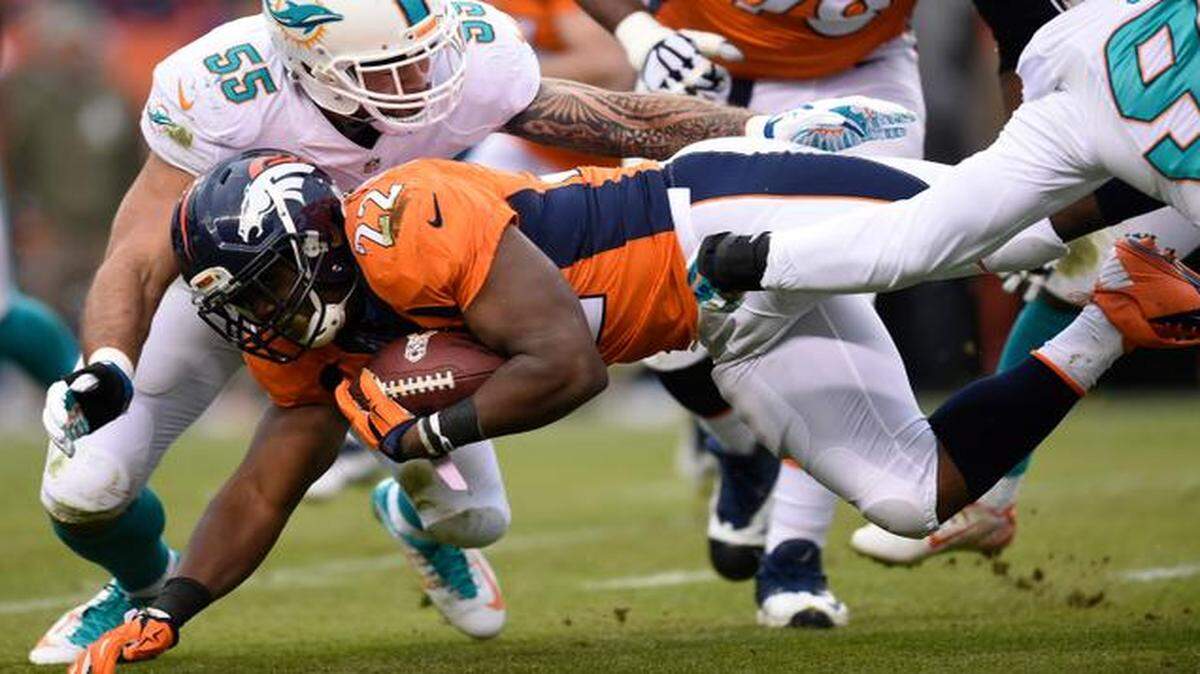 
Denver Broncos running back C.J. Anderson.
