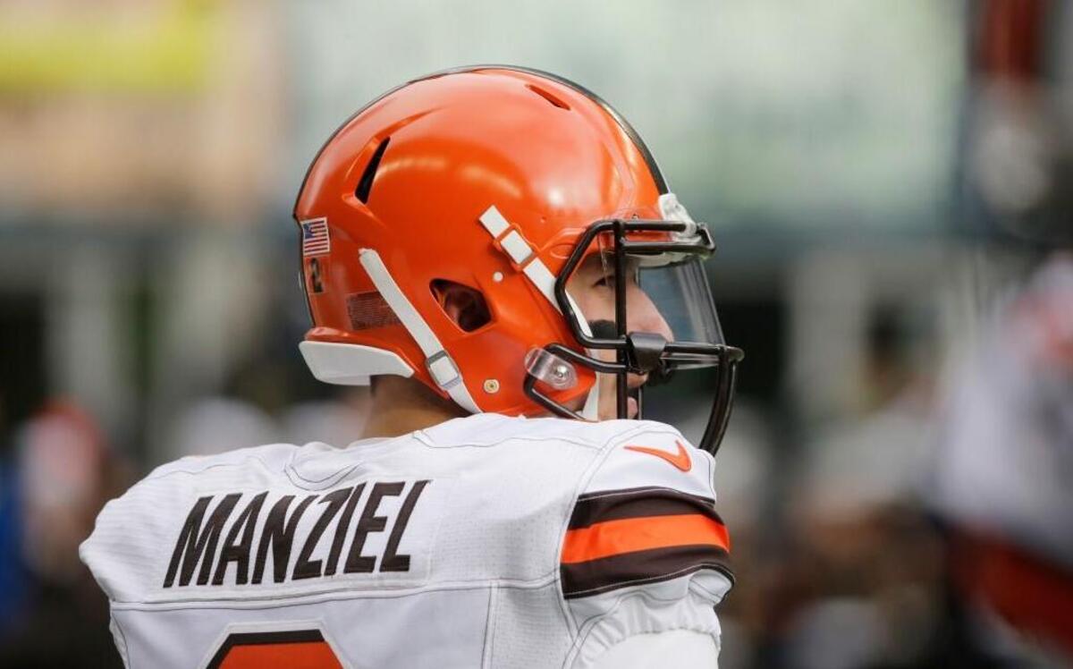 Browns quarterback Johnny Manziel