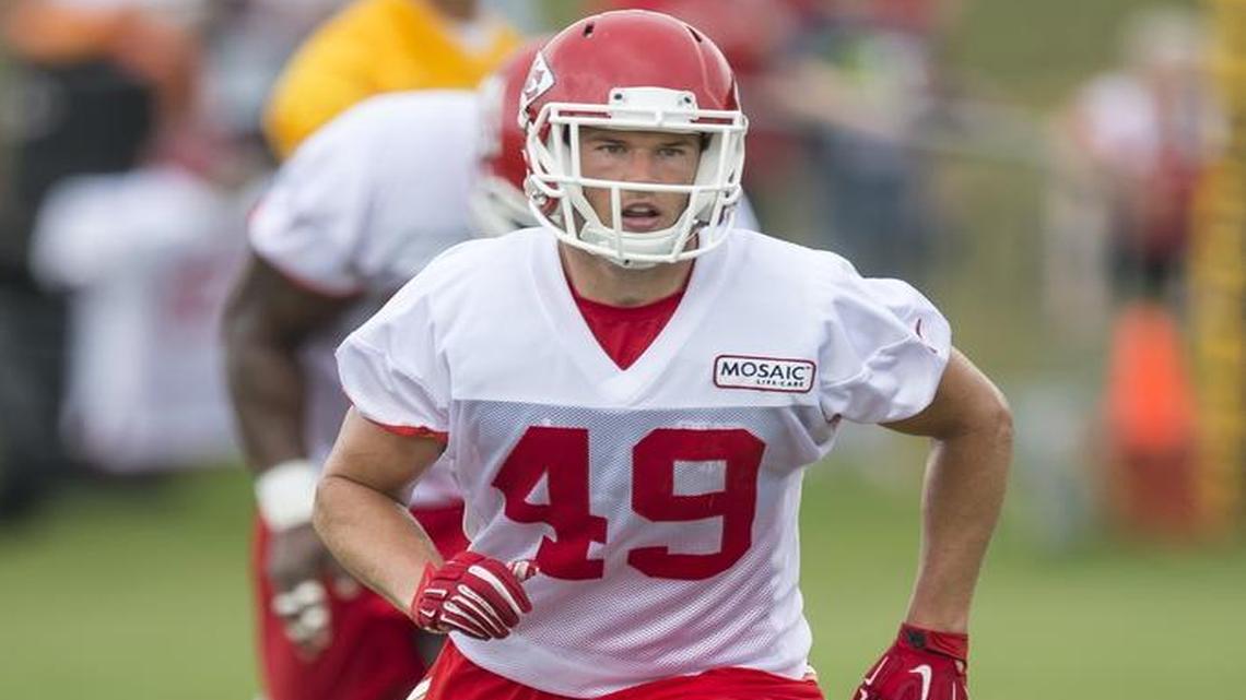 
Chiefs defensive back Daniel Sorensen is feeling more comfortable than he did last summer during his rookie-year training camp. Now he’s hoping to secure a spot on the team’s 53-man roster.
