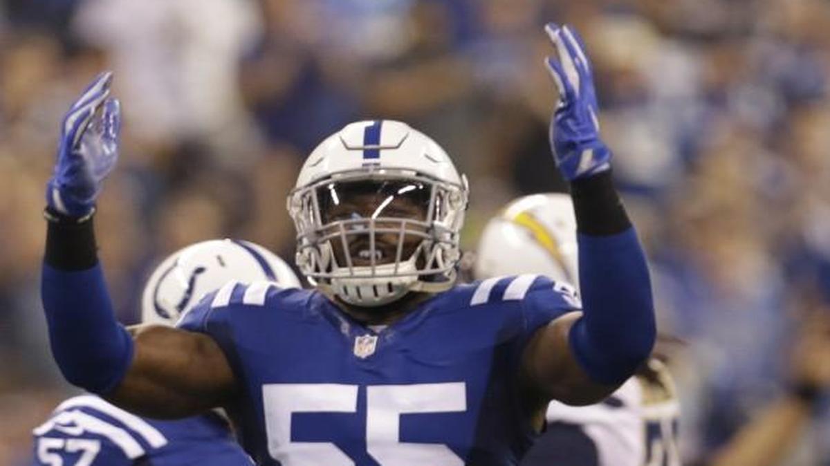 Sio Moore started the season with the Indianapolis Colts.