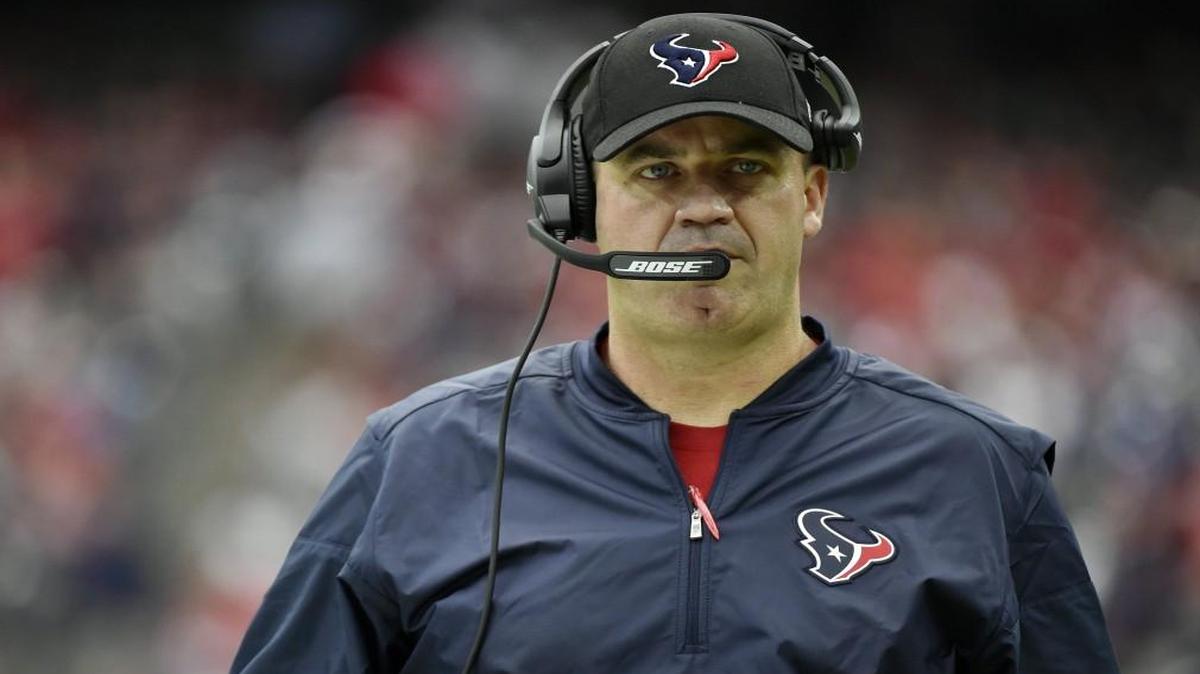 Houston Texans head coach Bill O’Brien during Sunday’s game.