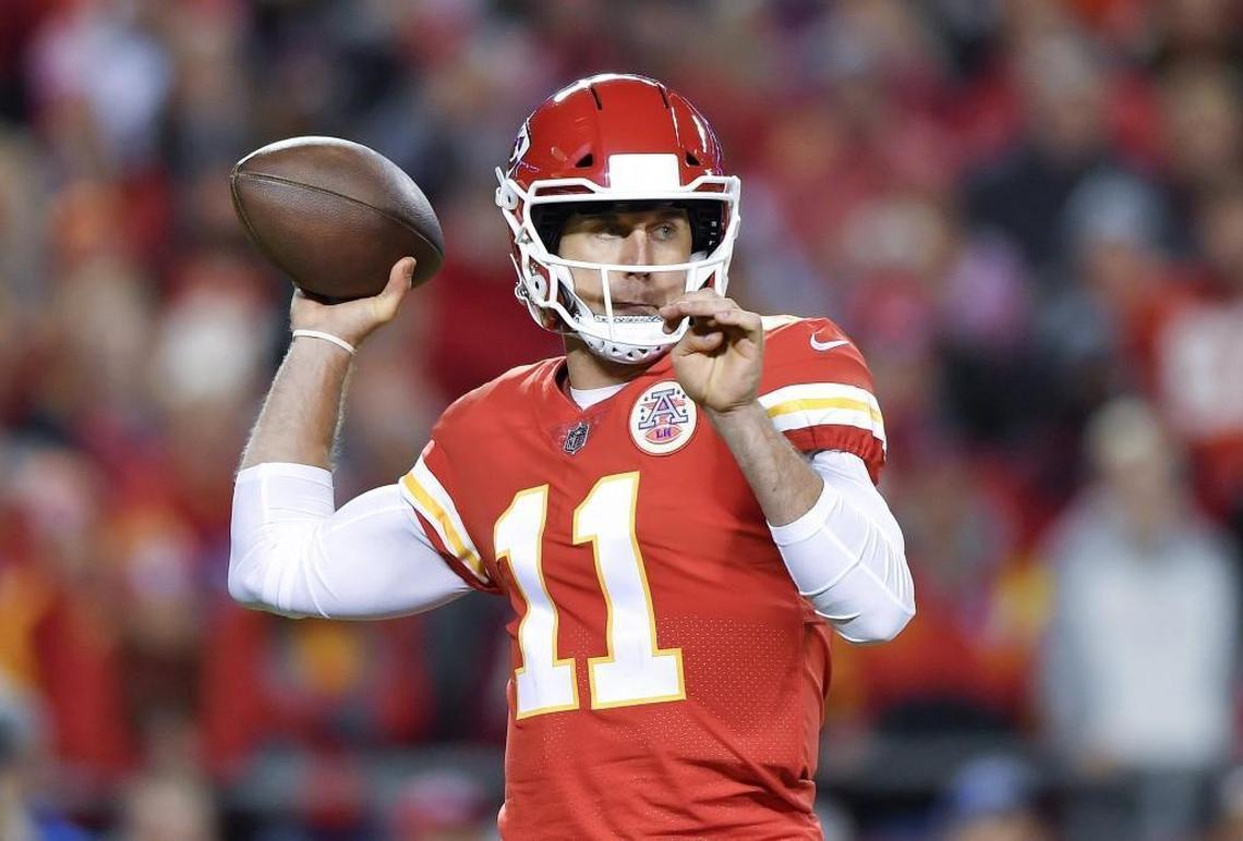 Former Chiefs quarterback Alex Smith.