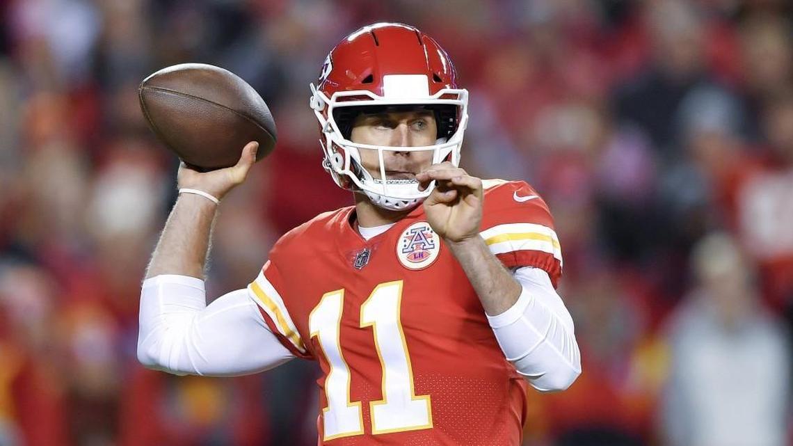 Former Chiefs quarterback Alex Smith.
