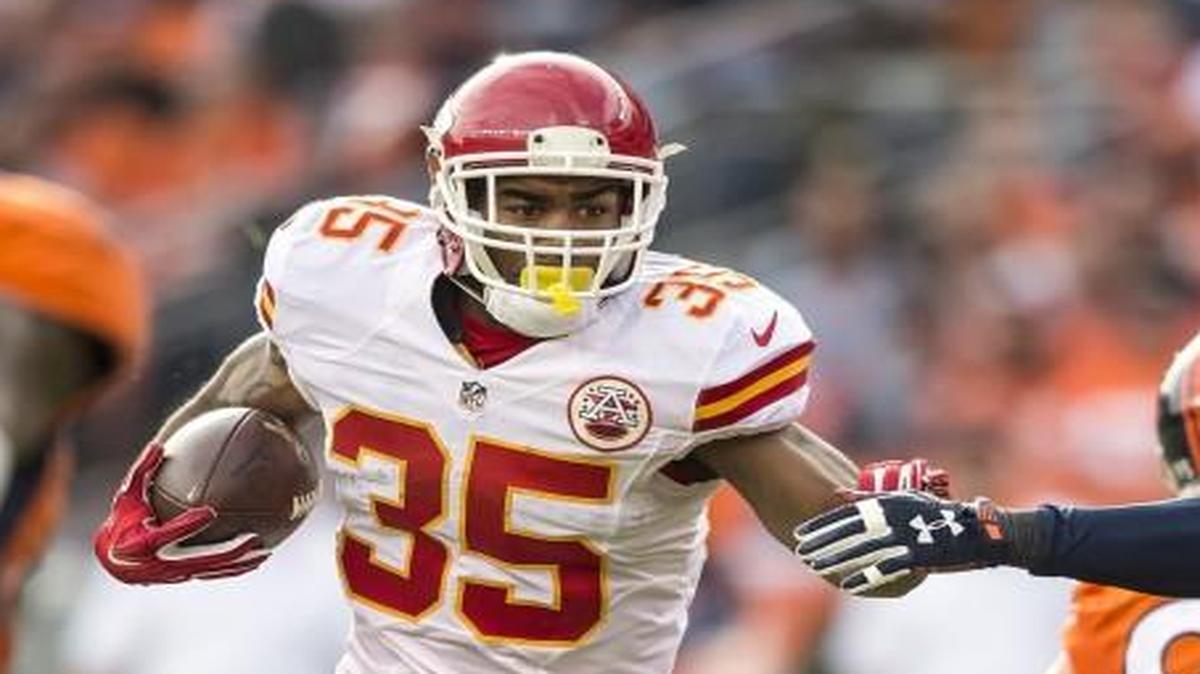 Kansas City Chiefs running back Charcandrick West.