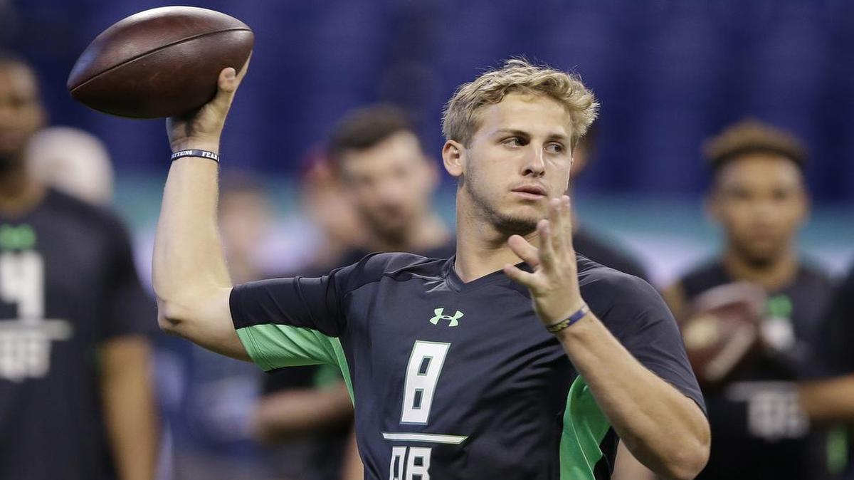 California quarterback Jared Goff could be the top quarterback taken in the NFL Draft.