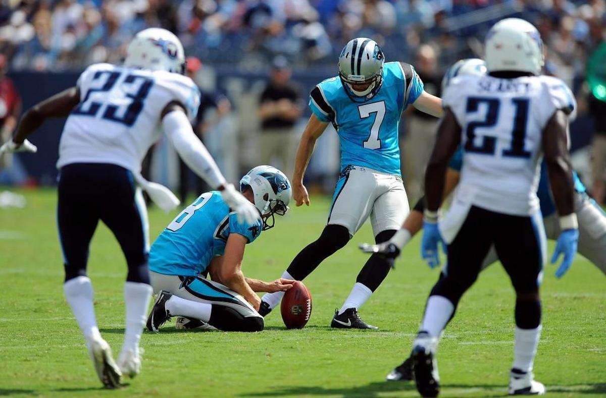Carolina Panthers kicker Harrison Butker (not a typo) showed promise with the Carolina Panthers during the preseason as a rookied out of Georgia Tech. The Chiefs plucked him off the Panthers’ practice squad.