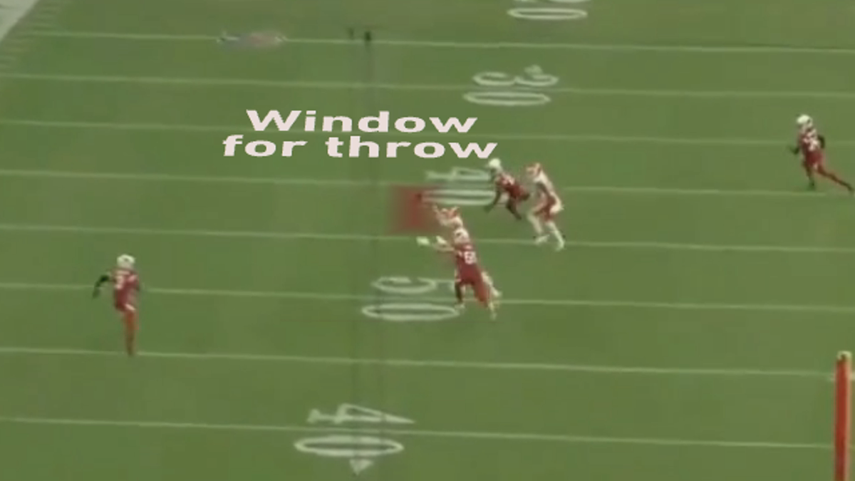 Patrick Mahomes window.