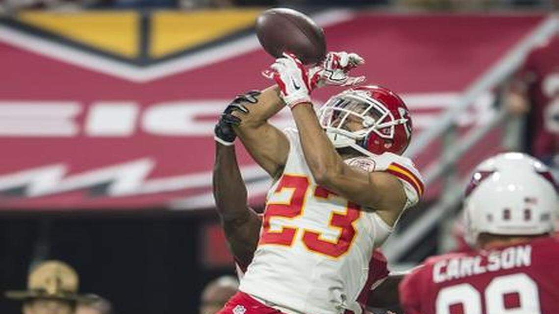 
Chiefs cornerback Phillip Gaines (23) suffered his second concussion of the season in practice Dec. 10. He was a limited participant in practice two days later, but did not play Sunday against the Oakland Raiders. He returned to practice on Wednesday.
