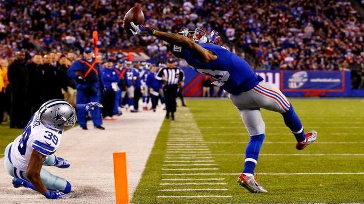 
The New York Giants rookie receiver Odell Beckham was the best of an unusually deep receiver class from the 2014 NFL Draft.


