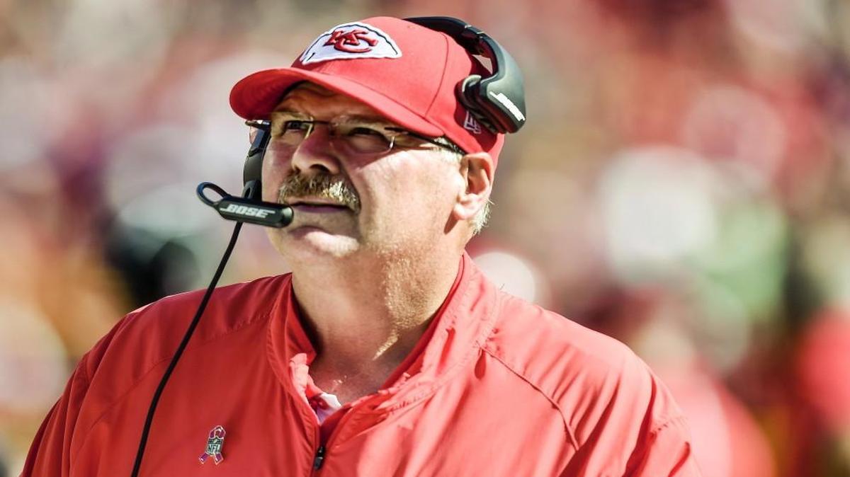
Kansas City Chiefs head coach Andy Reid.
