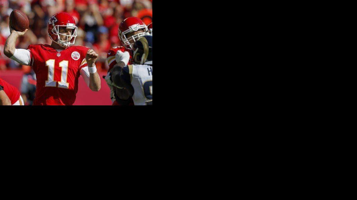 
Alex Smith played extremely conservative football but suffered from a leaky offensive line.


