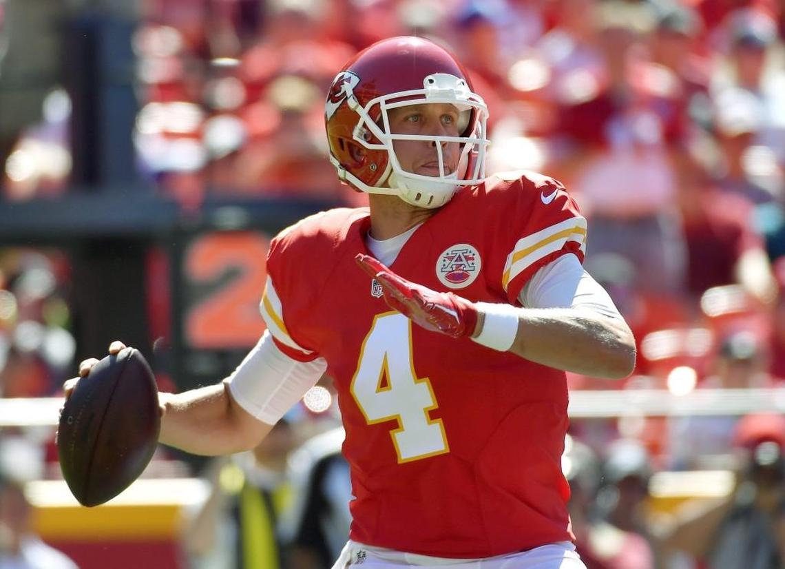 Former Kansas City Chiefs quarterback Nick Foles.