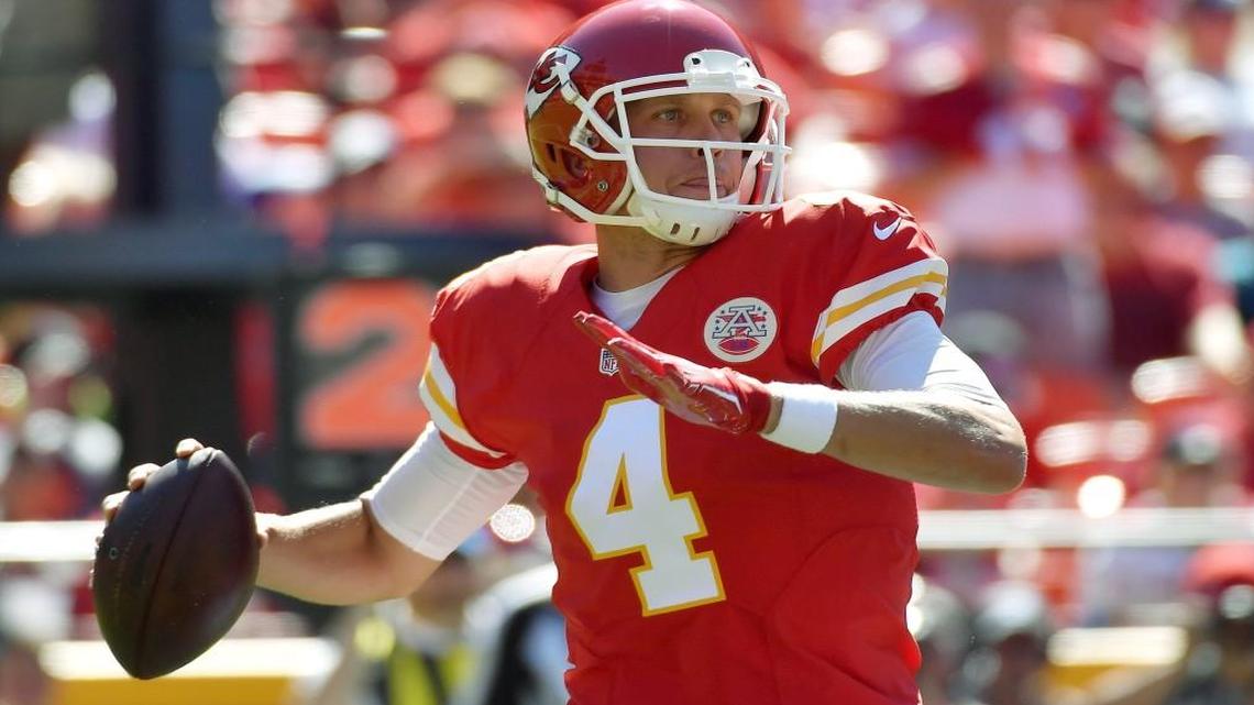 Former Kansas City Chiefs quarterback Nick Foles.