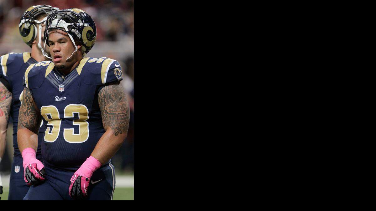 
New Chiefs defensive tackle Jermelle Cudjo spent the last four seasons with the Rams.


