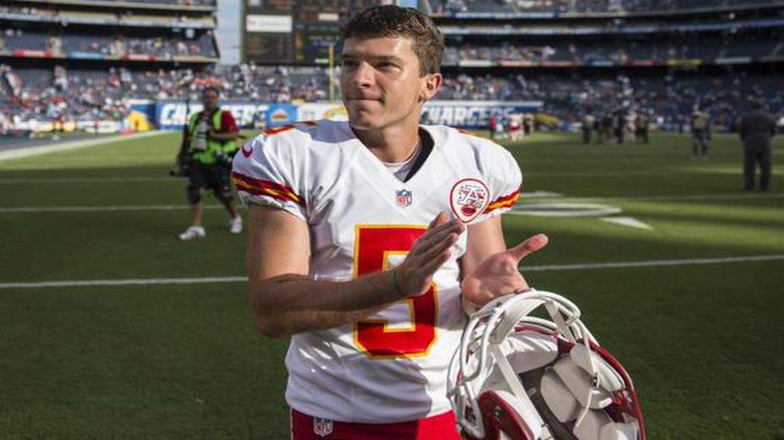 
Kansas City Chiefs kicker Cairo Santos will likely have warmer clothes Sunday than he wore in a victory at San Diego.
