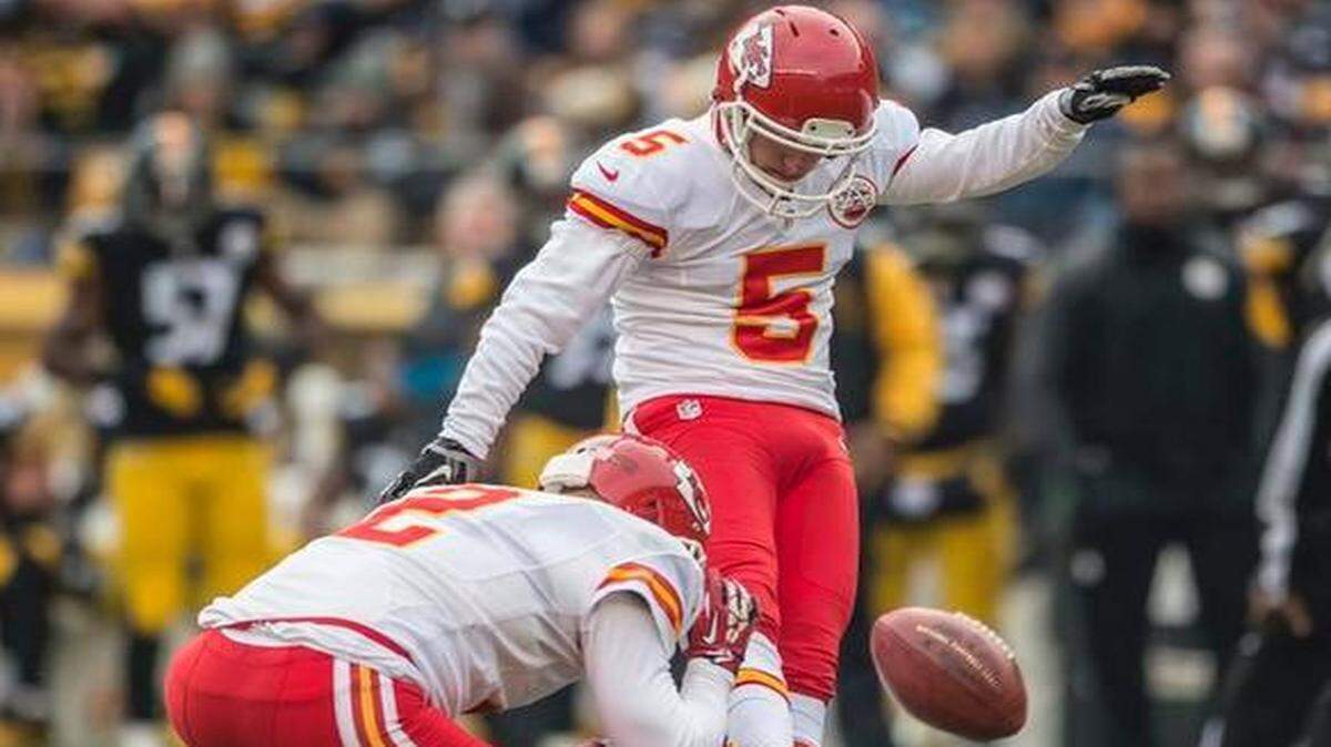 
Kicker Cairo Santos provided all the Chiefs’ scoring Sunday with four field goals against the Steelers.
