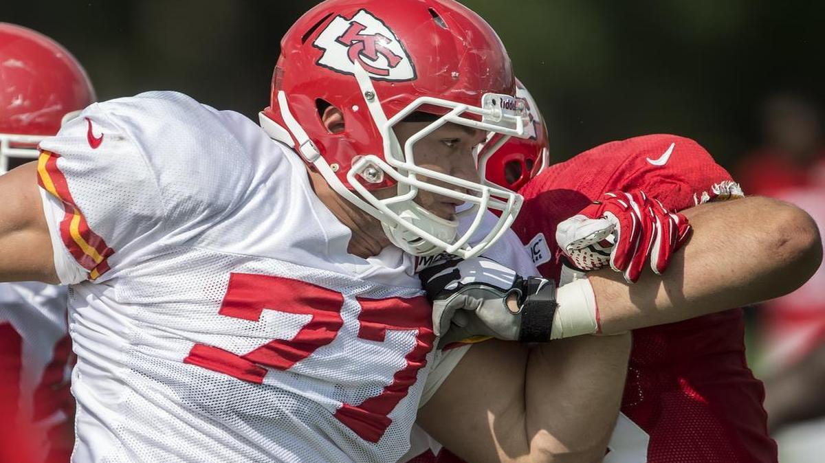 
Chiefs defensive end Mike Catapano didn’t play at all in 2014 because of a gastrointestinal virus and a concussion, but he’s back this year.
