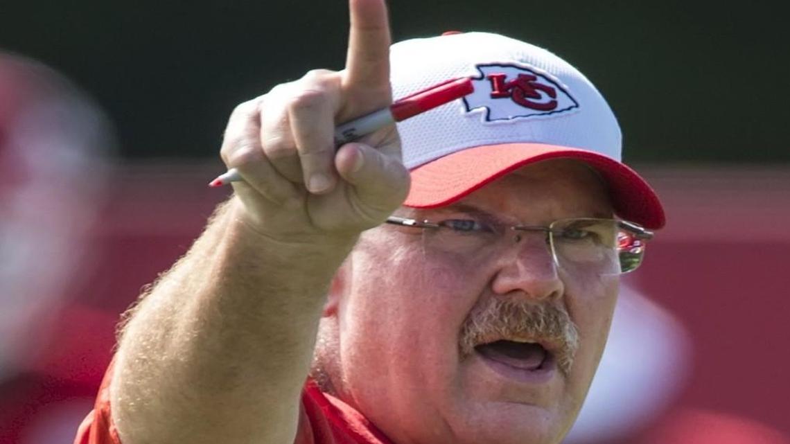 
Kansas City Chiefs head coach Andy Reid.
