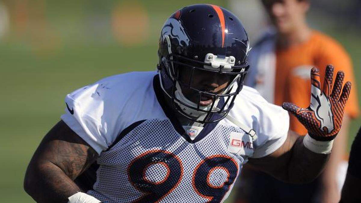 
Chiefs defensive tackle Kevin Vickerson will face his former team, the Denver Broncos, on Sunday.
